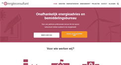 Desktop Screenshot of energieconsultant.nl
